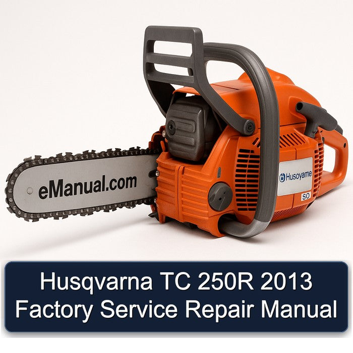 2013 Husqvarna TC Models 250R Service Repair Workshop Manual