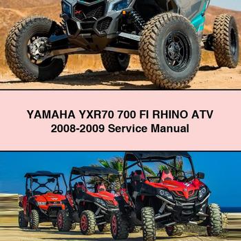 2008-2009 Yamaha YXR70 700 FI Rhino ATV Service Repair Workshop Manual