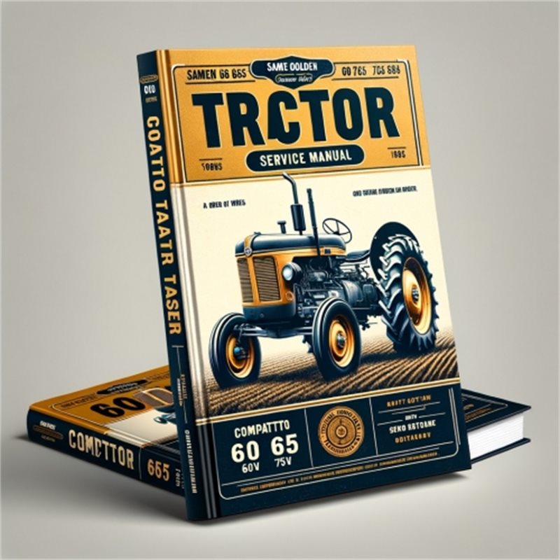 Same Golden 60 65 75 85 Compatto Tractor 60V 75V Service Repair Workshop Manual PDF