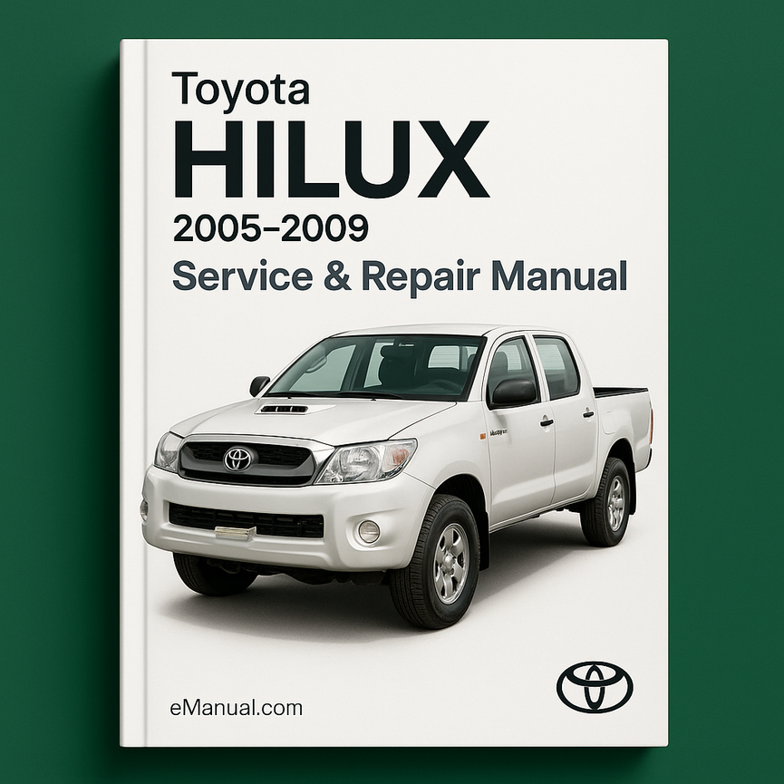 Toyota Hilux Service-Reparaturhandbuch 2005-2009 PDF herunterladen