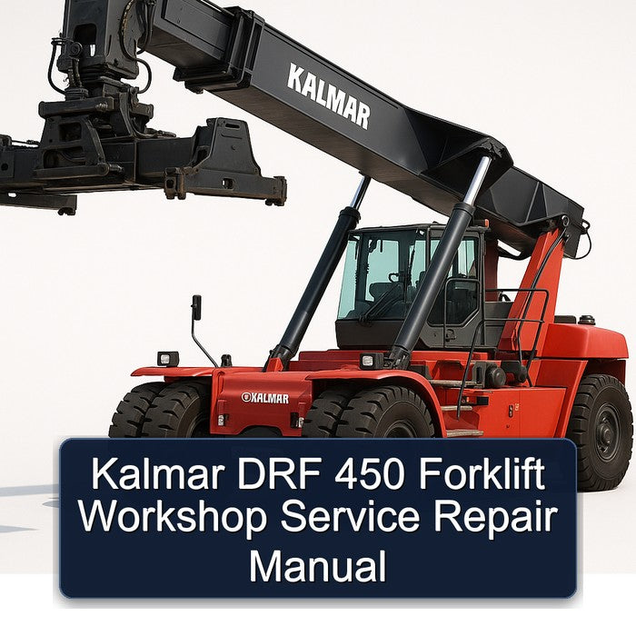 Kalmar DRF 450 Forklift Service Repair Workshop Manual PDF