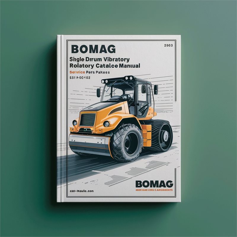 Bomag BW 214 D Single Drum Vibratory Rollers SN 101400400103-101400400253 Parts Catalog PDF