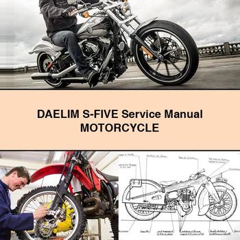 Daelim S-FIVE Motorcycle Service Repair Workshop Manual PDF