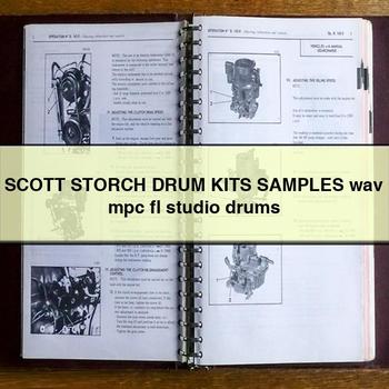 SCOTT STORCH DRUM KITS Samples wav mpc fl studio drums