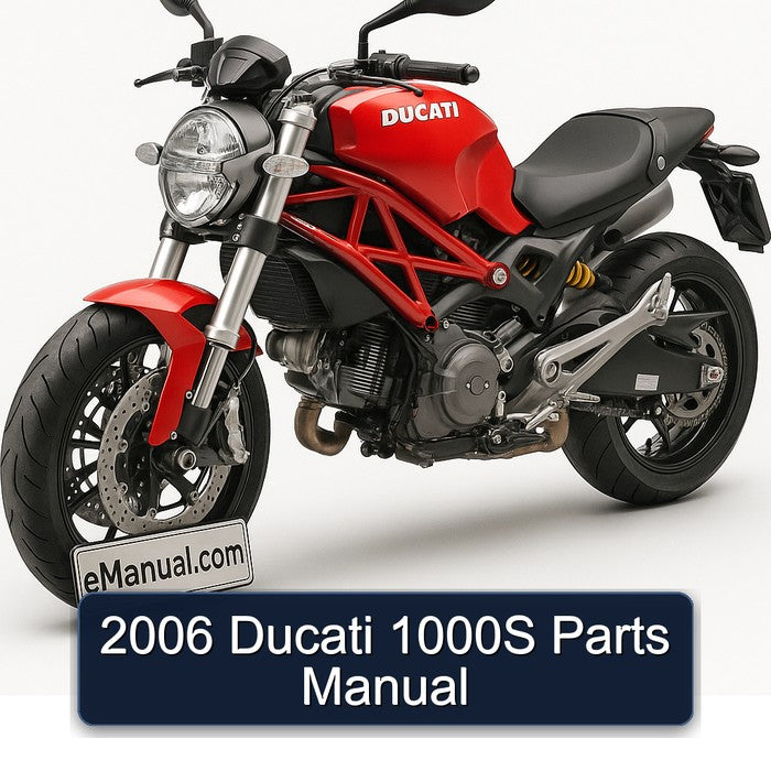 2006 Ducati 1000 1000S Parts Catalog PDF