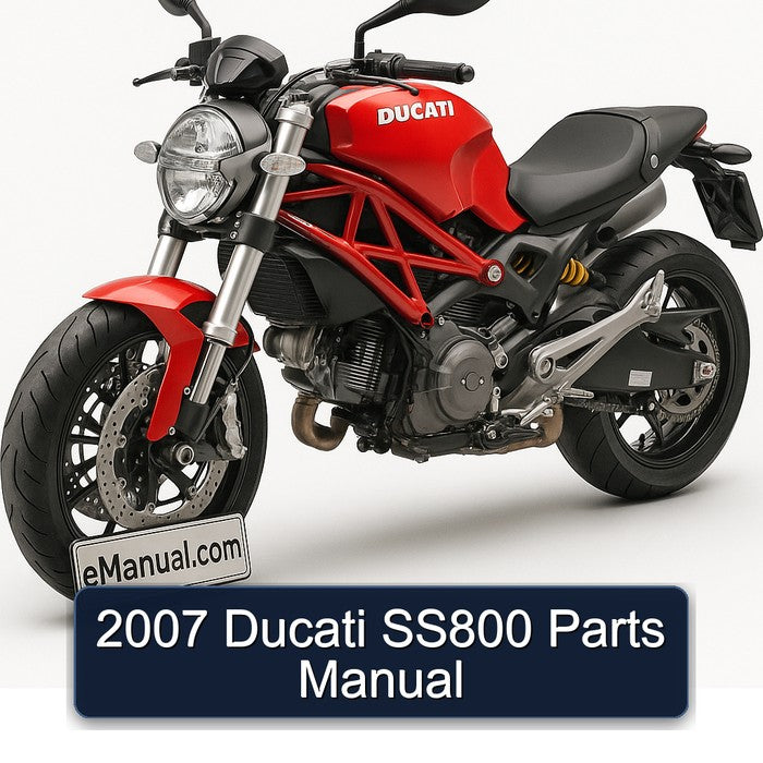 2007 Ducati Parts Catalogues SS800 Catalog PDF
