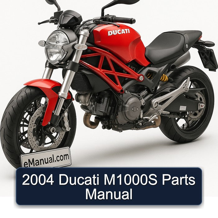 2004 Ducati Parts Catalogues M1000S Catalog PDF