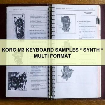 KORG M3 KEYBOARD Samples SYNTH MULTI FORMAT