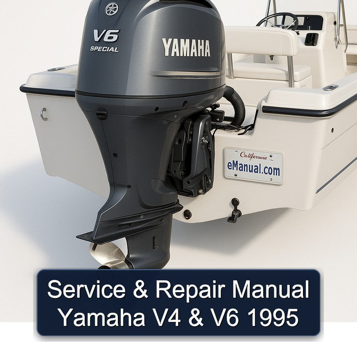 1995 Yamaha V4 V6 Service Repair Workshop Manual