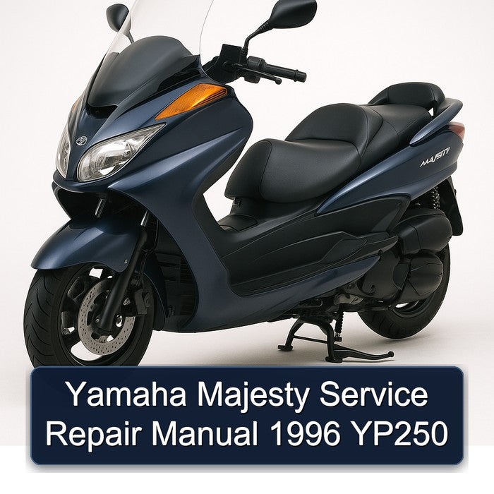 1996 Yamaha Majesty YP250 Service Repair Workshop Manual PDF