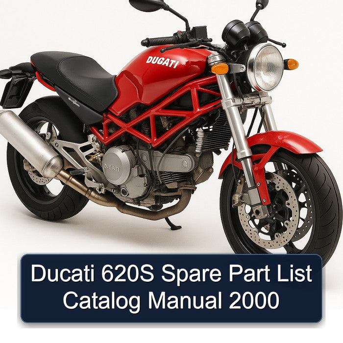 2000 Ducati 620 620S Spare Catalog Parts PDF