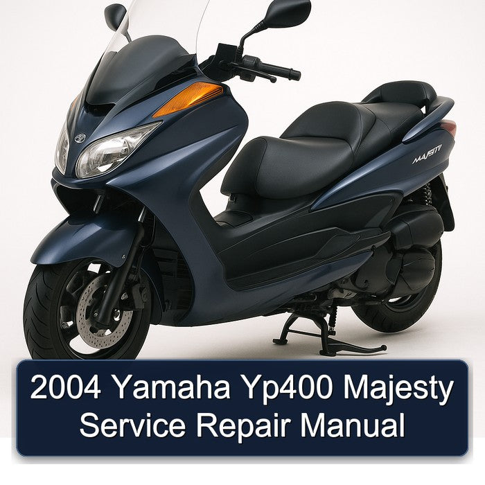 2004 Yamaha Majesty YP400 Service Repair Workshop Manual PDF