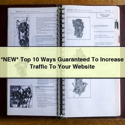 *new* Top 10 Ways Guaranteed To Increase Traffic To Your Website