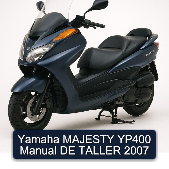 2007 Yamaha Majesty YP400 DE Taller Service Repair Workshop Manual PDF