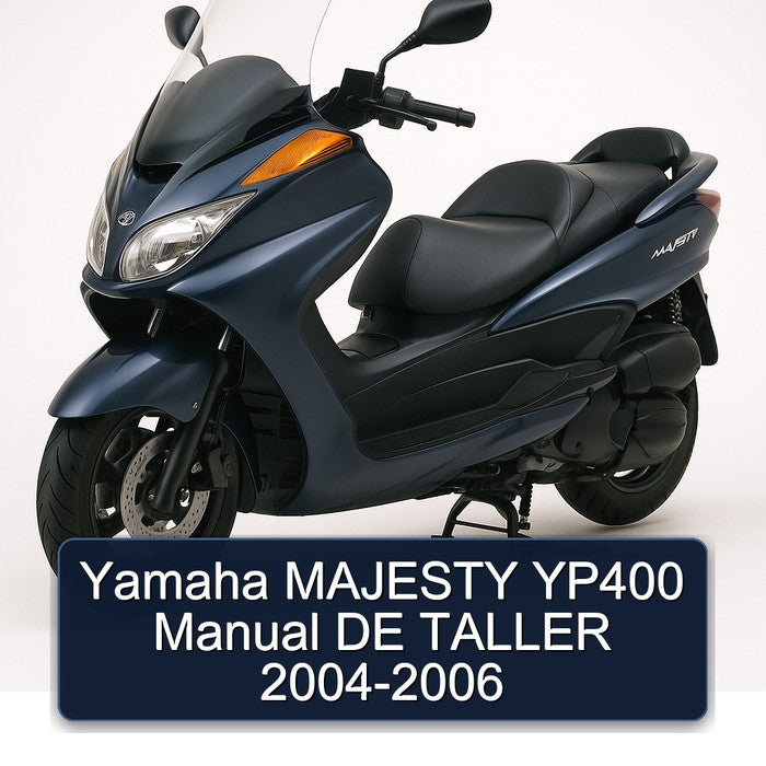 2004-2006 Yamaha Majesty YP400 DE Taller Service Repair Workshop Manual PDF