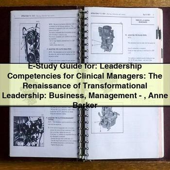 Study Leadership Competencies Clinical Managers Service Repair Workshop Manual PDF