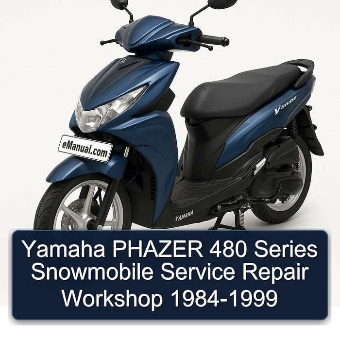 1984-1999 Yamaha Phazer 480 Series Snowmobile Service Repair Workshop Manual PDF