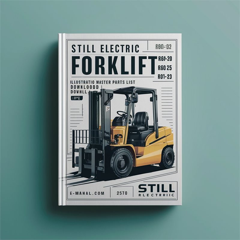 Still Electric Fork Truck Forklift R60-20 R60-25 R60-30 Illustrated Master (ident-nr.160720 R6022-r6025) List Ident R6025 Parts Catalog PDF