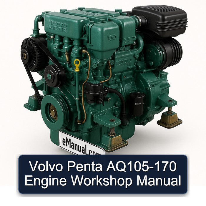 Volvo Penta AQ105-170 Engine Service Repair Workshop Manual PDF