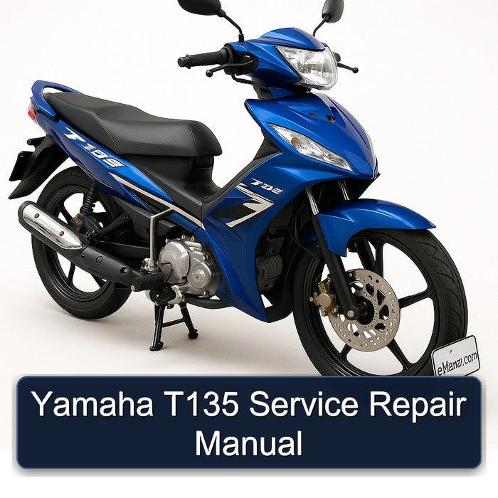 Yamaha T135 Service Repair Workshop Manual PDF