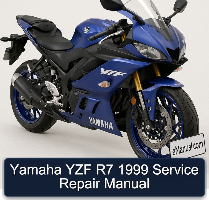 1999 Yamaha YZF Models R7 Service Repair Workshop Manual PDF