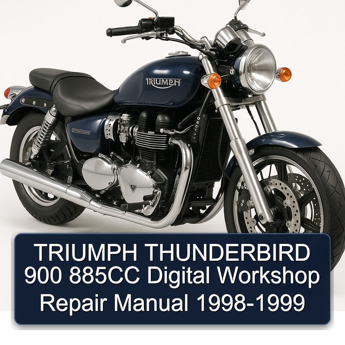 1998-1999 Triumph Thunderbird 900 885CC Digital Service Repair Workshop Manual PDF