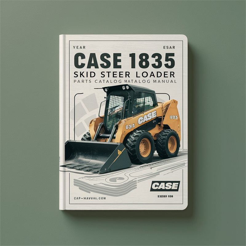 Case 1835 Skid Steer Loader Parts Catalog PDF