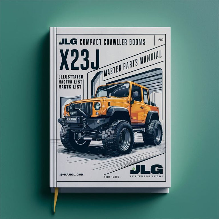 JLG Compact Crawler Booms X23J Illustrated Master (p/n 3121282) Parts Catalog