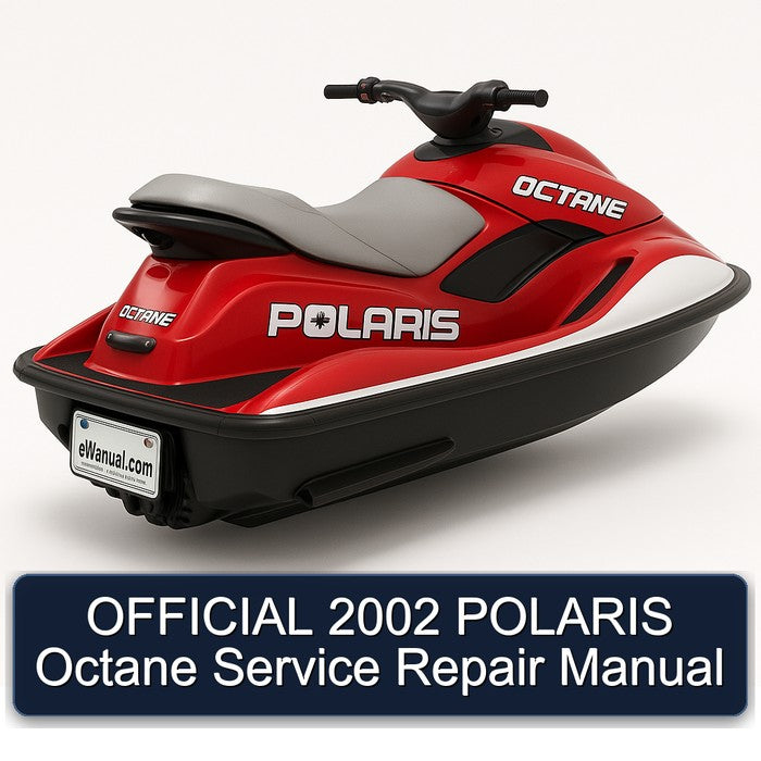 2002 Polaris Official Octane Service Repair Workshop Manual PDF