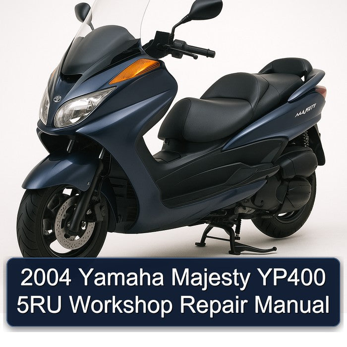 2004 Yamaha Majesty YP400 5RU Service Repair Workshop Manual PDF