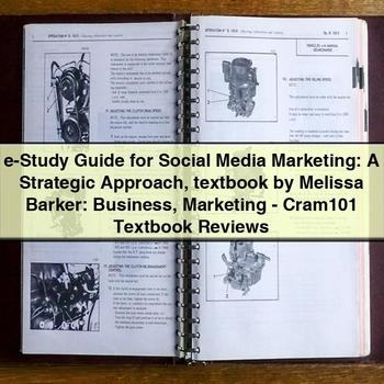 E-STUDY Social Media Marketing: Strategic Approach Melissa Barker Service Repair Workshop Manual PDF