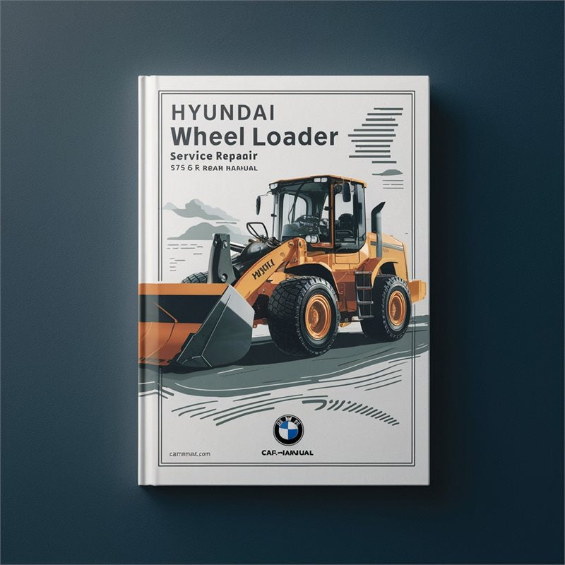 Hyundai Wheel Loader SL765 Service Repair Workshop Manual PDF