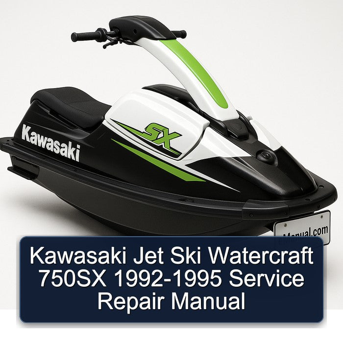 1992-1995 Kawasaki Jet Ski Watercraft 750SX Service Repair Workshop Manual PDF