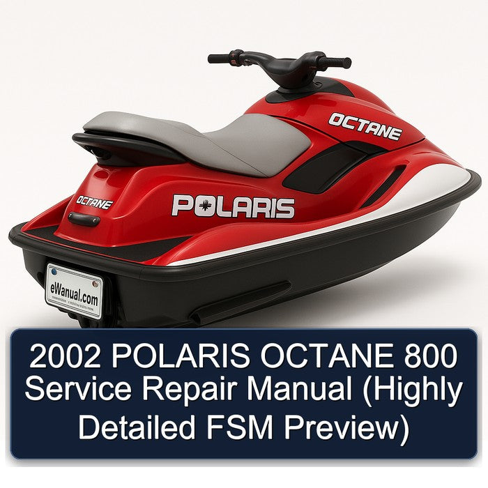 2002 Polaris Octane 800 (highly FSM Preview) Service Repair Workshop Manual PDF