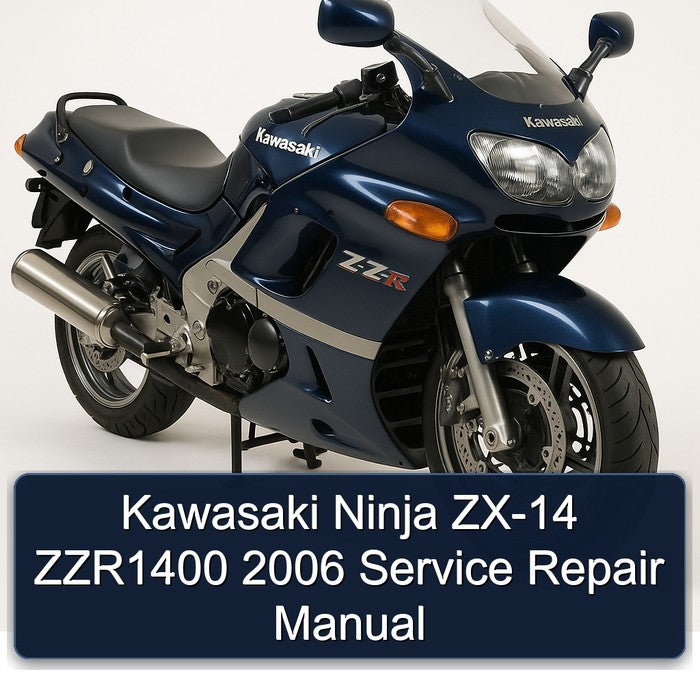 2006 Kawasaki Ninja ZX-14 ZZR1400 Service Repair Workshop Manual PDF