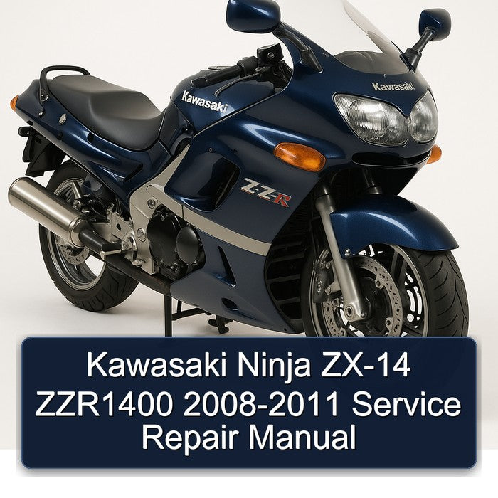2008-2011 Kawasaki Ninja ZX-14 ZZR1400 Service Repair Workshop Manual PDF