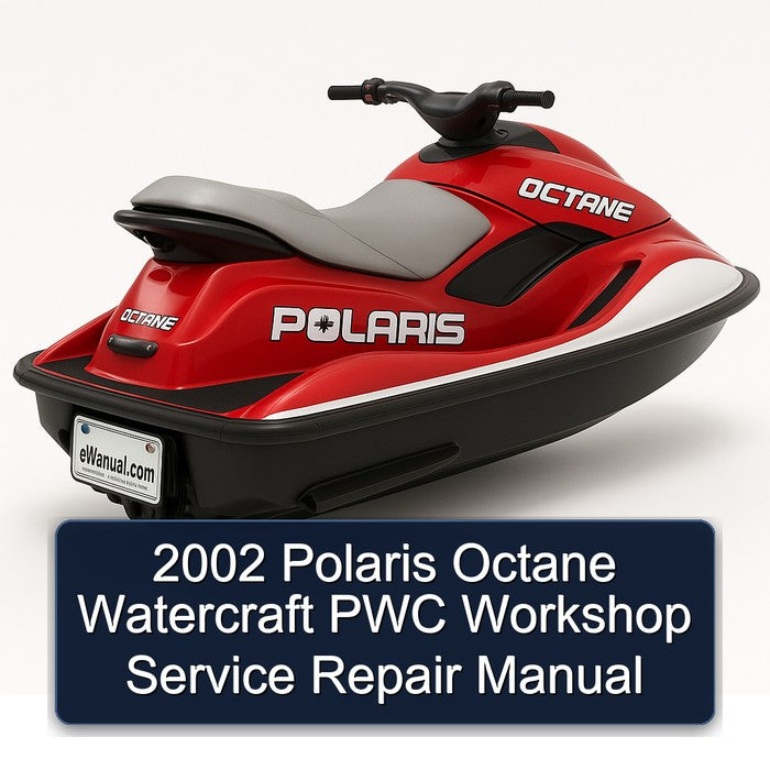 2002 Polaris Octane Watercraft PWC Service Repair Workshop Manual PDF