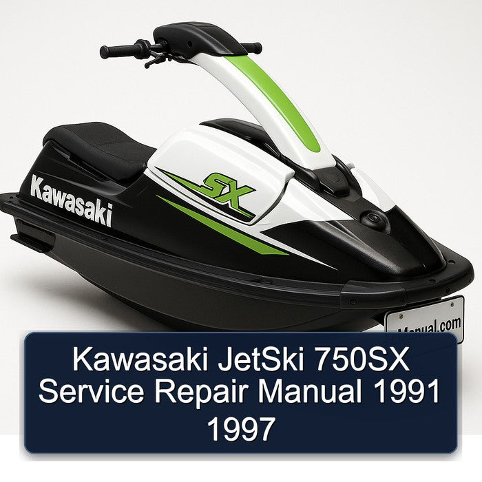 1991-1997 Kawasaki Jetski 750SX Service Repair Workshop Manual PDF