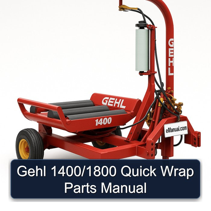 Gehl 1400/1800 Quick Wrap Parts Catalog PDF