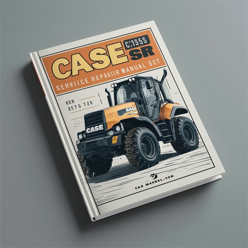 Case CX135SR Crawler Excavator SET Service Repair Workshop Manual PDF