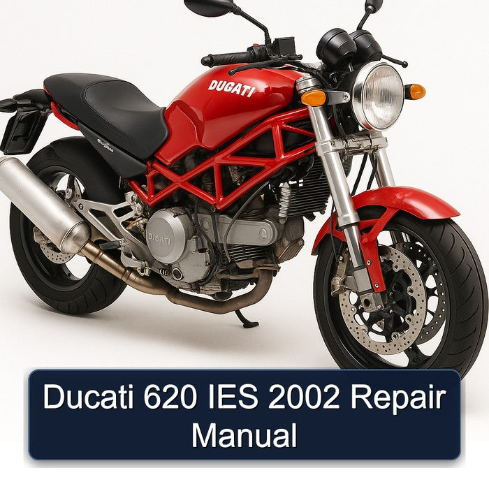 2002 Ducati 620 IES Service Repair Workshop Manual PDF