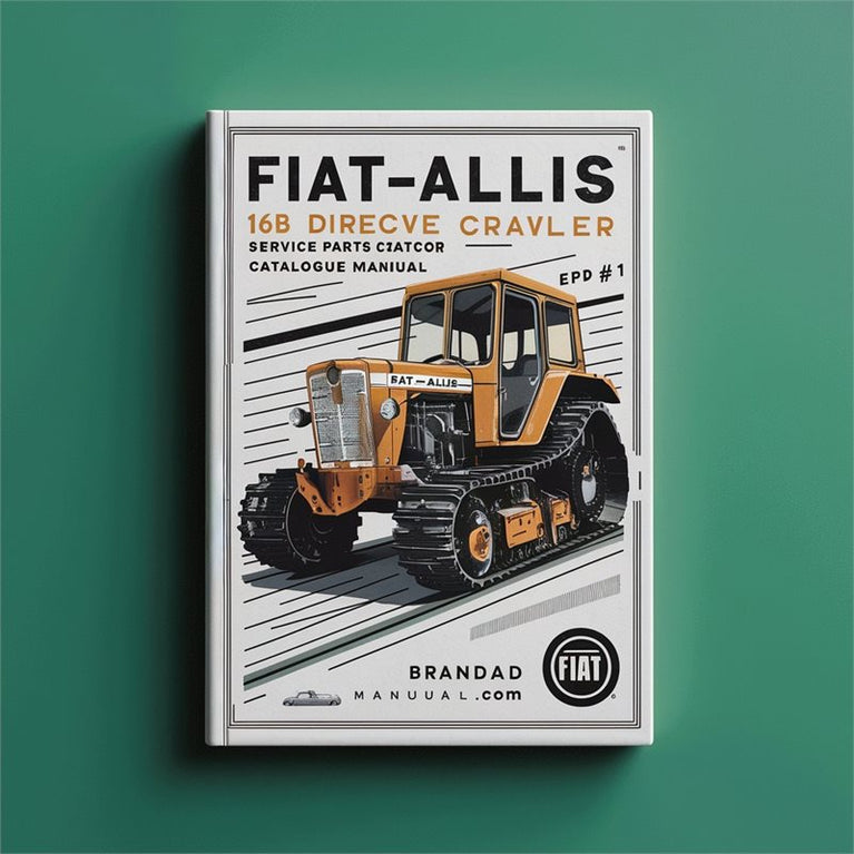 FIAT-ALLIS 16B Direct Drive Crawler Tractor EPC Parts Catalog PDF