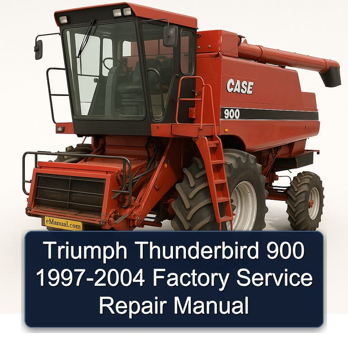 1997-2004 Triumph Thunderbird Service Repair Workshop Manual PDF