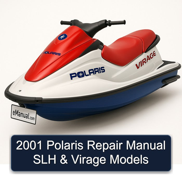 2001 Polaris Slh Virage Models Service Repair Workshop Manual PDF