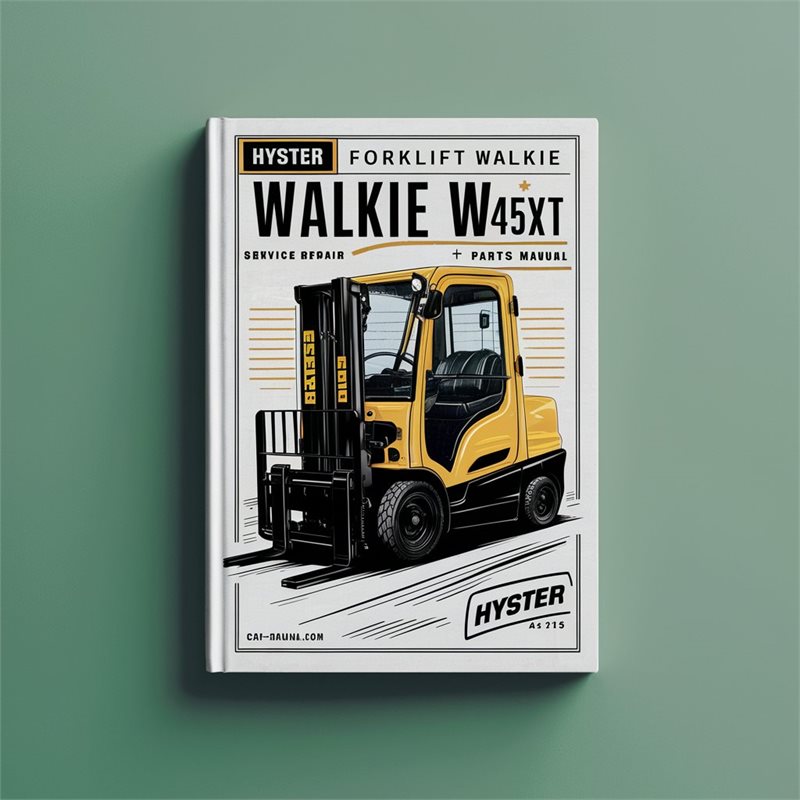 Hyster Forklift Walkie W45XT (A215) A215 Parts Catalog PDF