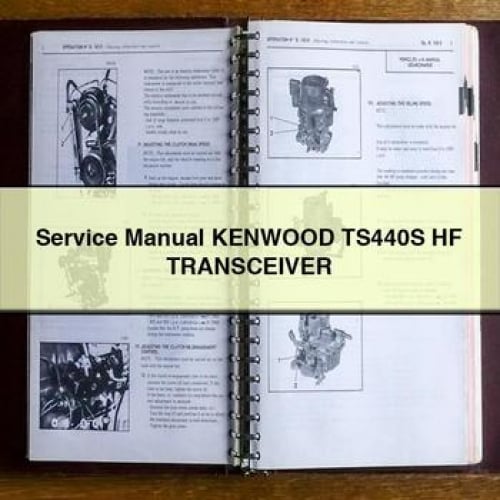 Service Manual KENWOOD TS440S HF TRANSCEIVER