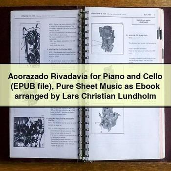 Acorazado Rivadavia for Piano and Cello (EPUB file) Pure Sheet Music as Ebook arranged by Lars Christian Lundholm