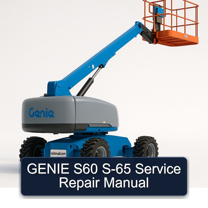 Genie S60 S-65 Service Repair Workshop Manual PDF