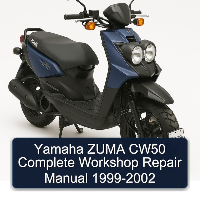 1999-2002 Yamaha Zuma CW50 Service Repair Workshop Manual PDF