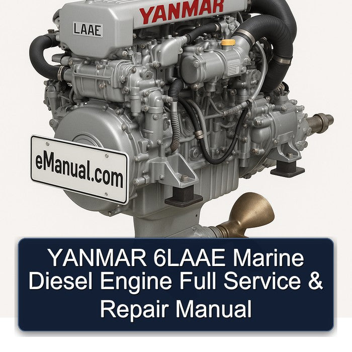 Yanmar 6LAAE Marine Diesel Engine Service Repair Workshop Manual PDF